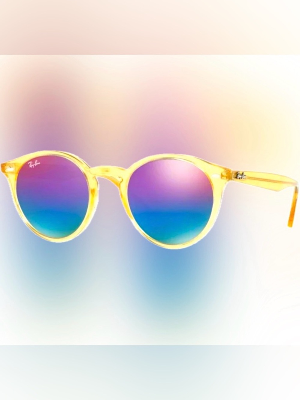 Yellow RayBan RB120